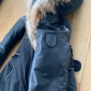 Rudsak atelier noir manteau hiver xsmall